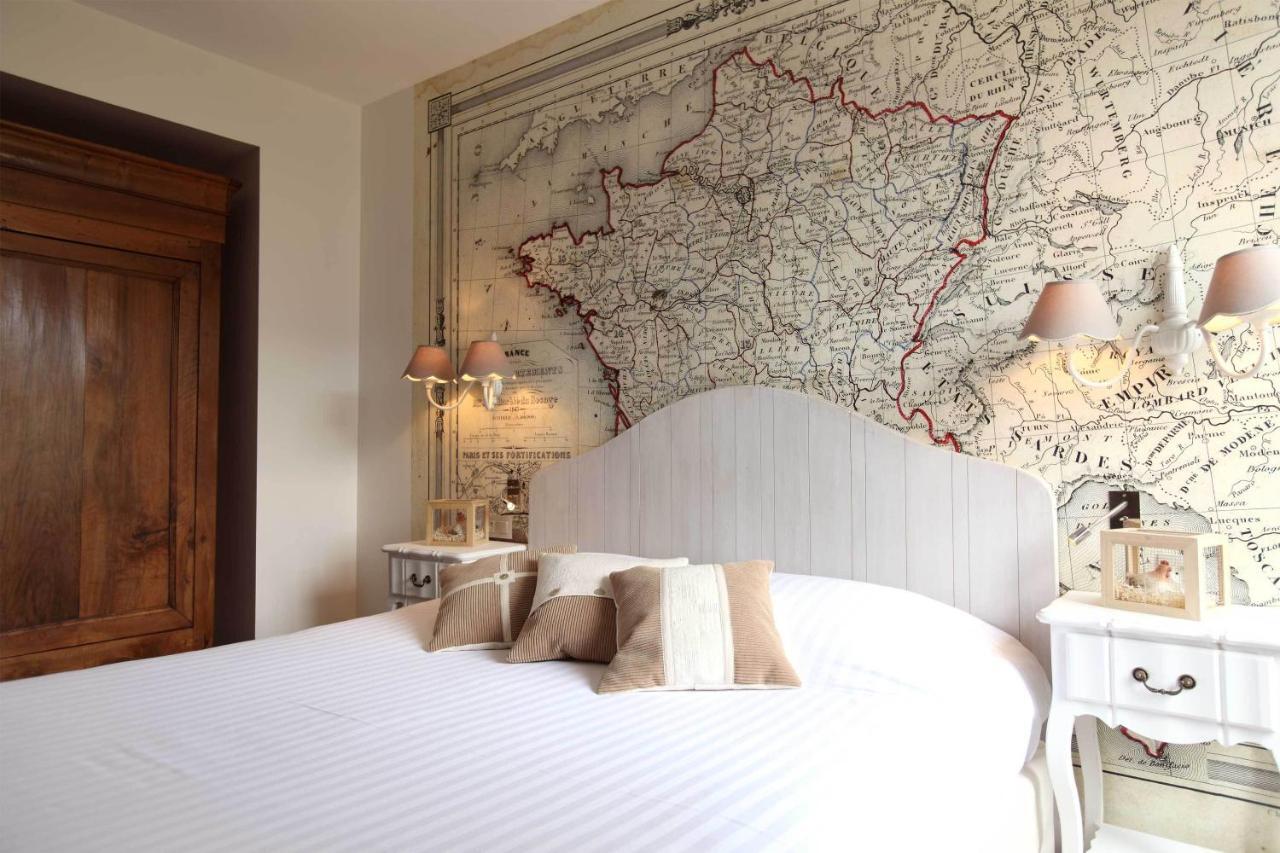 Logis Hotel La Croix Blanche Fontevraud Habitación foto